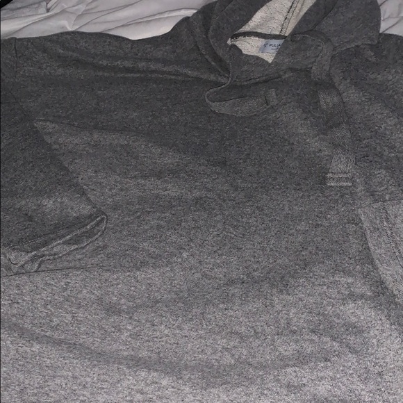 Dark Grey Kendall & Kylie Cropped Hoodie - Picture 4 of 4